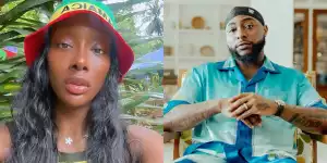 Davido’s alleged ex-side chick, Anita Brown trails him to Jamaica, quizzes him