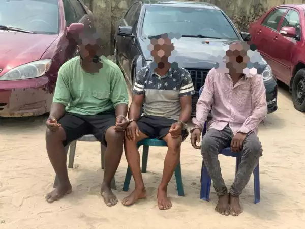 Three Notorious Car Snatchers Arrested In Delta, 12 Stolen Cars Recovered