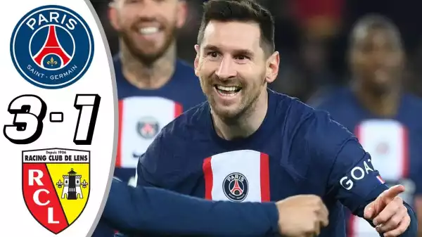 PSG vs Lens 3 - 1 (Ligue 1 2023 Goals & Highlights)