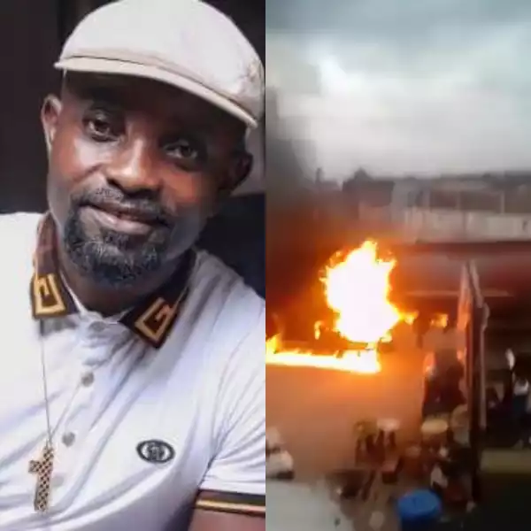 Truck Driver Hailed A Hero After He Risked His Life To Drive A Burning Truck Out Of A Residential Area (Videos)
