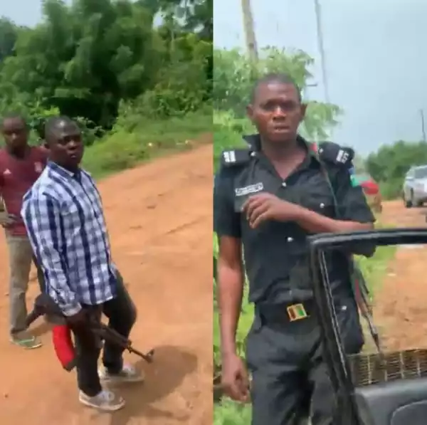 Nigerian Man Accuses Police Officers Of Assaulting Him And His Fiancée For Refusing To Give Them Bribe (Video)