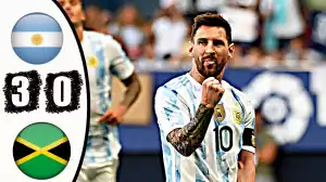 Argentina vs Jamaica 3 - 0 (Friendly 2022 Goals & Highlights)