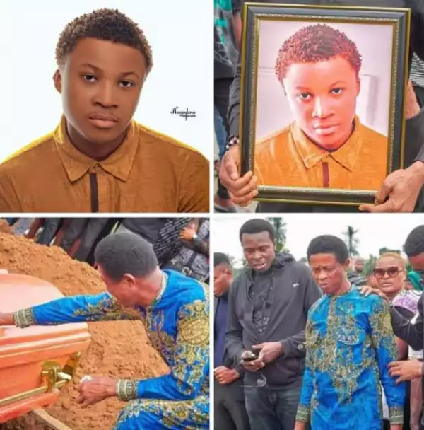 Photos From Burial Of Young Man Allegedly Poisoned To Death By Friends In Akwa Ibom