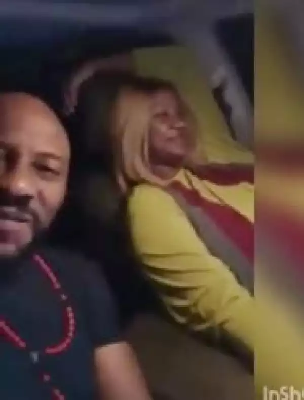 Yul Edochie Shares Video Of Himself And Second Wife, Judy Austin Singing In Their Car
