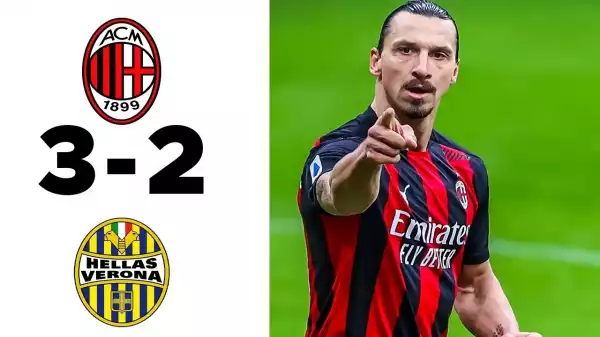 AC Milan vs Hellas Verona 3 - 2 (Serie A   2021 Goals & Highlights)