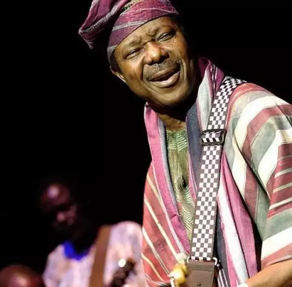 President Buhari Celebrates King Sunny Ade Ahead Of His 76th Birthday