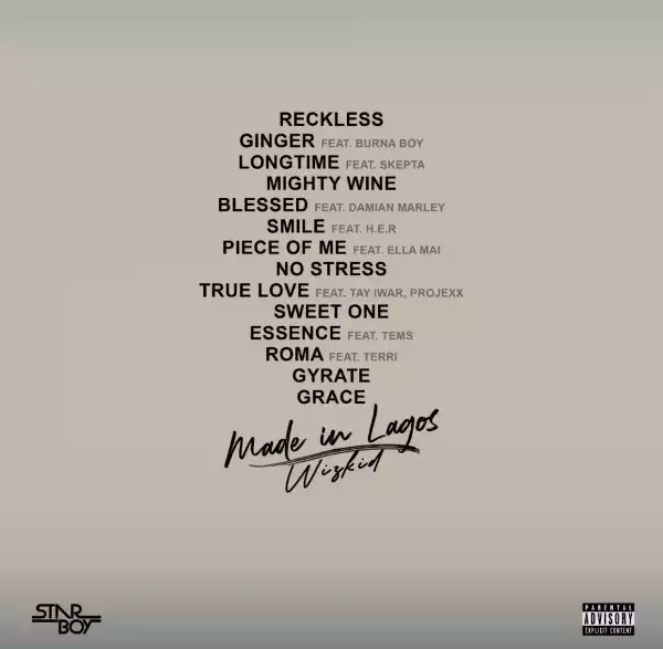 Wizkid - Made in Lagos (Album)