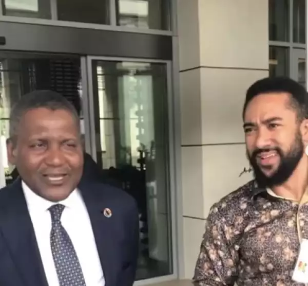 Popular Actor Majid Michel Excited After Meeting Africa