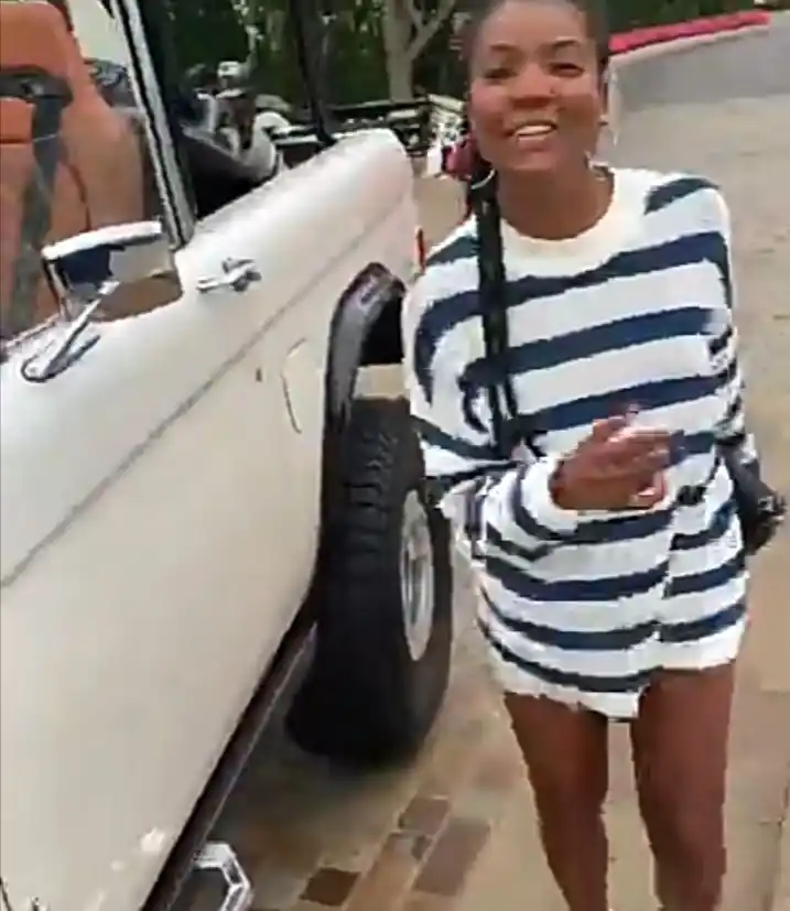 Gabrielle Union gifts husband Dwyane Wade his dream car, a Bronco, for Fathers
