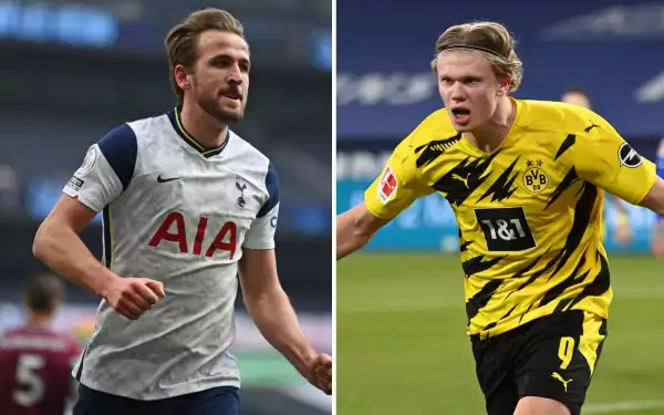 Pundit incredibly claims that both Haaland and Kane will end up in Manchester this summer