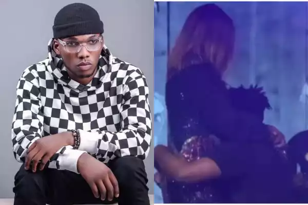 Emotional Moment Singer Victor AD Brought His Mom On Stage During His Concert In Warri (Video)