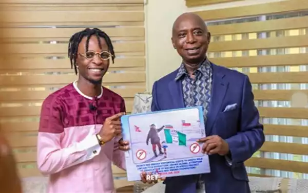 #BBNaija Winner, Laycon Becomes The Latest Personality To Support Ned Nwoko’s Malaria Eradication Campaign