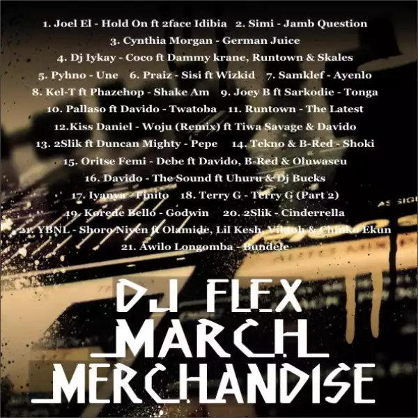 DJ Flex - March Merchandise Mix