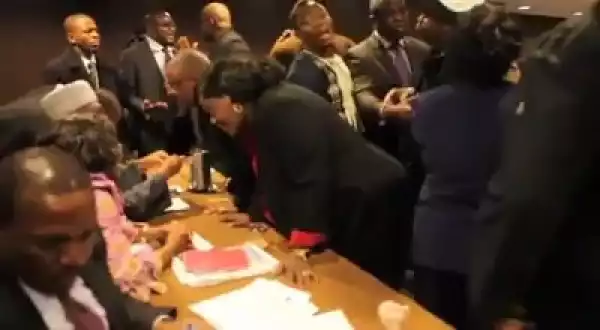 Nigerian Minister Disgraced In A Meeting In United States