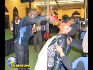 Pastor Lesego has congregation drink petrol | Photos + Video