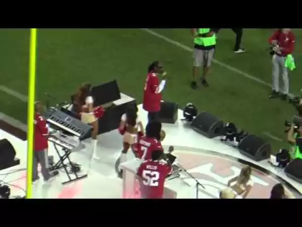 SNOOP DOGG PERFORMS AT 49ERS GAME