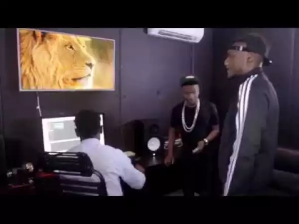 VIDEO: 2Face & Wizkid In Studio Recording The Hennessy Artistry 2014, Theme Song