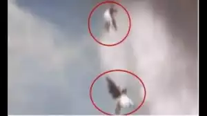 Video+Photo: See Two Angels Caught On Camera Flying In Brazil