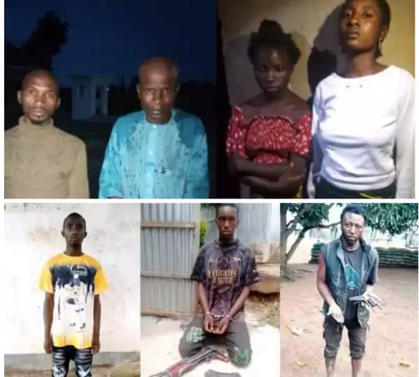 Troops Arrest Kidnappers of UNIJOS Students, 89 Other Criminal Suspects And Rescue Victims (Photos)