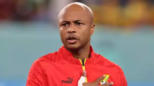 Andre Ayew arrives in England for Premier League talks