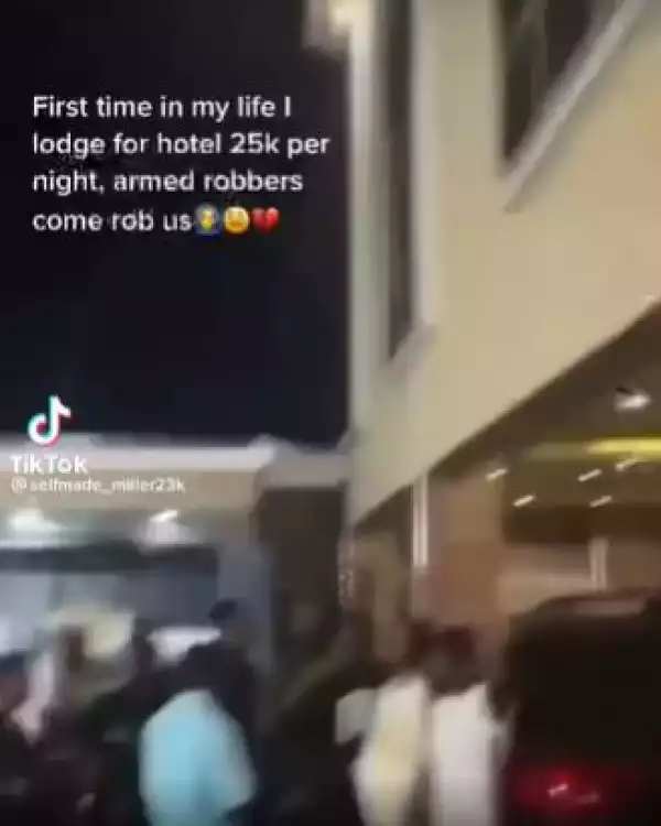 Man Narrates How He Was Robbed After He Lodged At A N25k Per Night Hotel Room (Video)