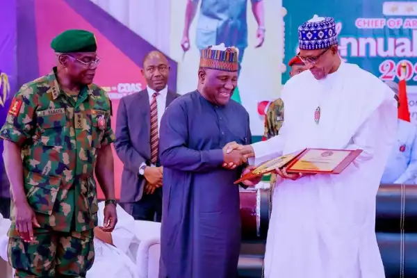 BUA Chairman, Abdulsamad Rabiu Bags Nigerian Army Recognition Award