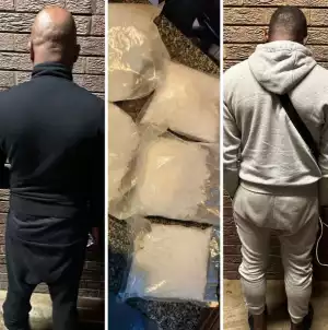Police Arrest Nigerian And South African Man In Johannesburg, Seize Drugs Worth Over N53M