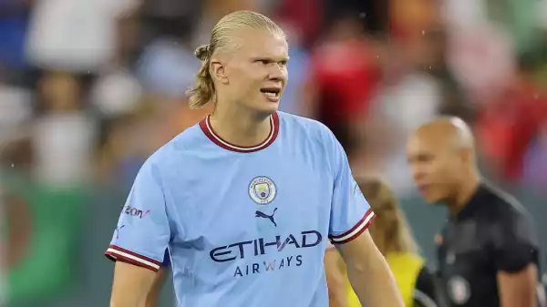 Pep Guardiola insists Erling Haaland still needs 