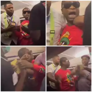 Singer Speed Darlington Engages In A Fight With Father And Son While on a Flight (Video)