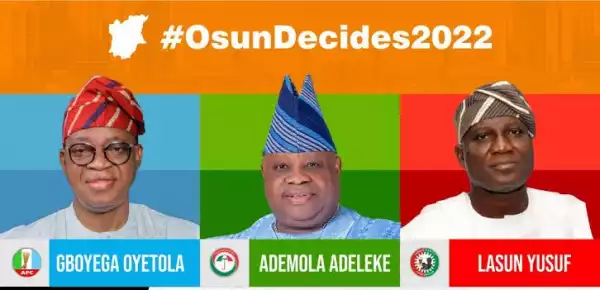 Davido And Adeleke, Shed Tears As Reports Suggests PDP Leading In Osun Election