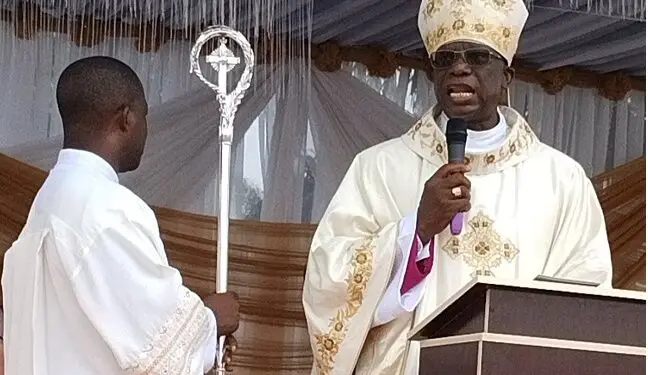 Okowa congratulates Ewherido, Bishop Of Warri catholic diocese