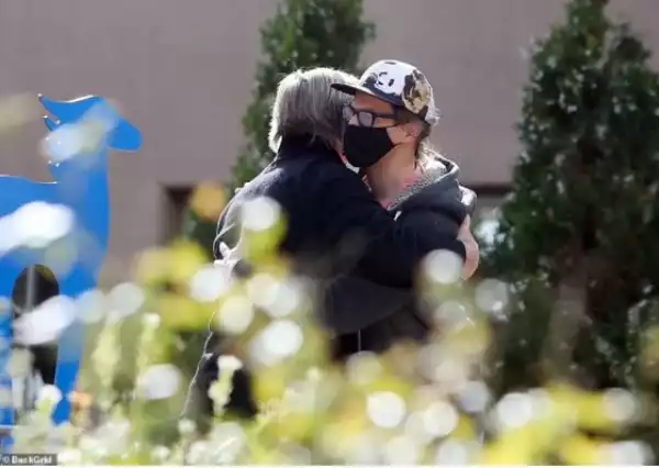 Alec Baldwin Spotted Hugging The Husband Of The Woman He Accidentally Shot Dead