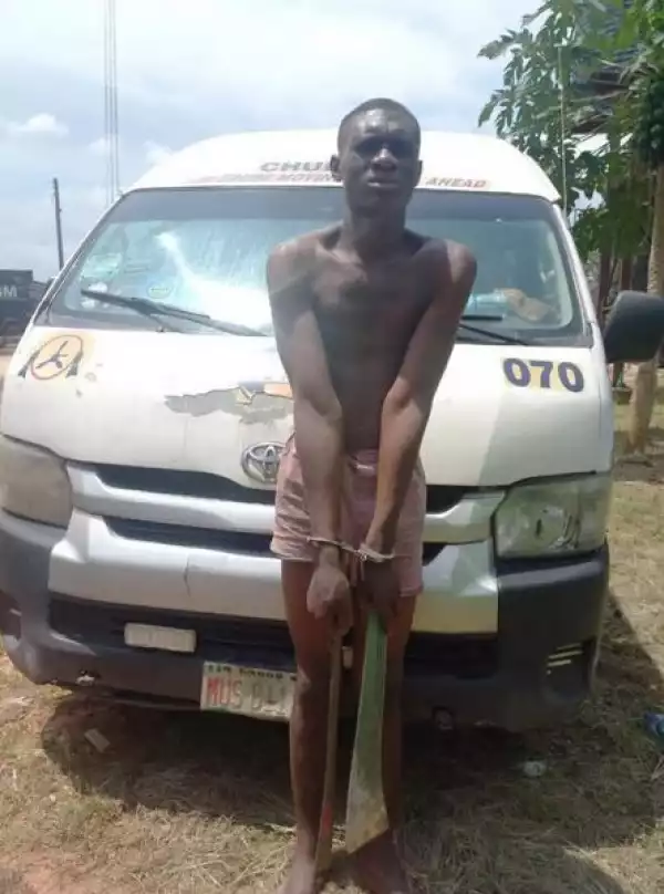 Police Arrests Car Thief Who Macheted Driver To Death In Anambra