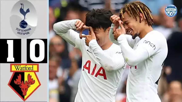 Tottenham vs Watford 1 - 0  (Premier League 2021 Goals & Highlights)