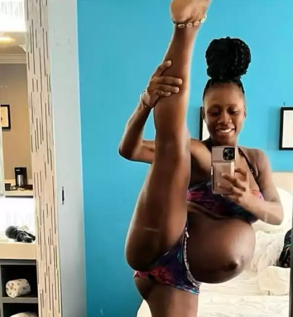 Wow! Dancer, Korra Obidi Shows Off Incredible Snapback Just 4 Days After Giving Birth (Photos)