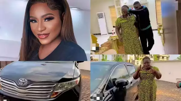 Destiny Etiko Surprises Her Mother With A New Car (Video)