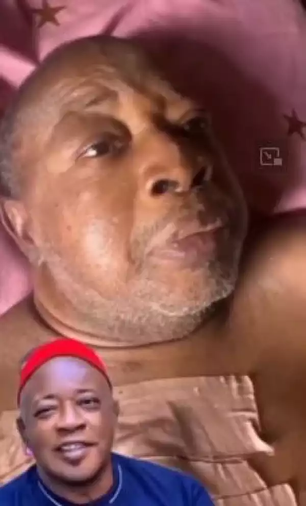 New Video Of Ailing Nollywood Actor, Amaechi Muonagor On Sickbed Causes Stir