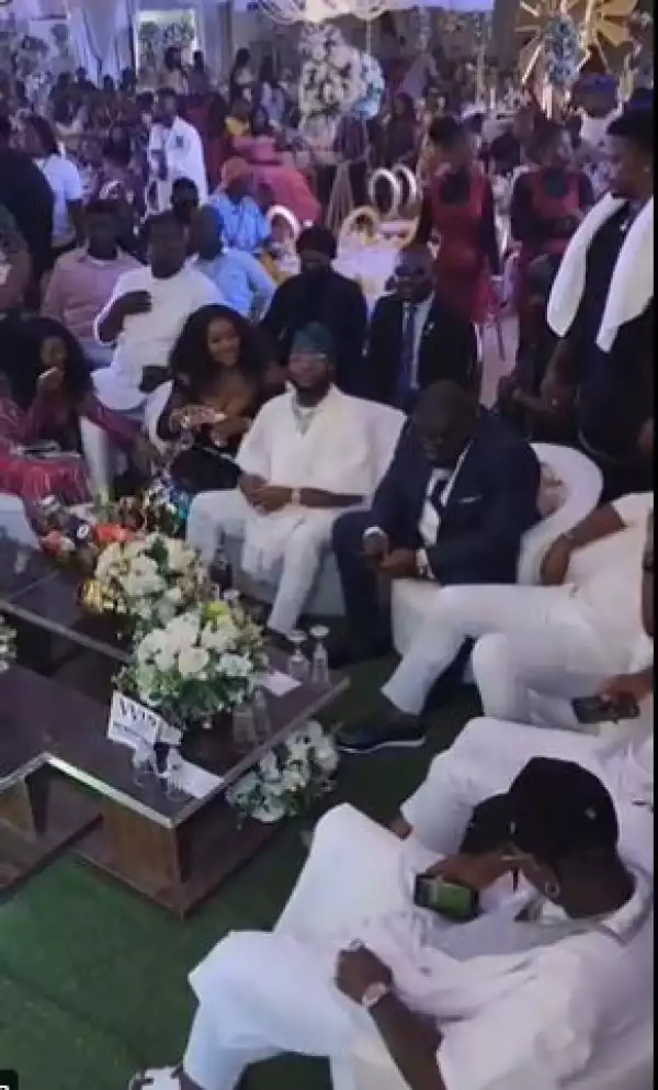 Video Of Davido, Chioma Others Attending Isreal DMW’s Wedding