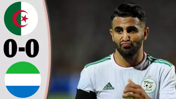 Algeria vs Seirra Leone 0 − 0 (AFCON 2022 Goals & Highlights)