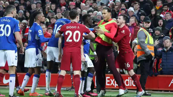 Liverpool and Everton charged by FA for Merseyside derby incident
