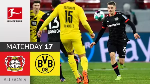 Bayer Leverkusen vs  Dortmund  2 - 1 (Bundesliga Goals & Highlights 2021)