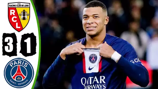 Lens vs PSG 3 - 1 (Ligue 1 2022 Goals & Highlights)