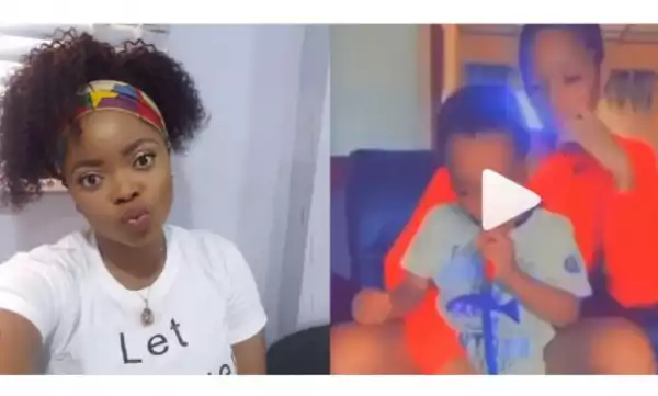 Juliana Olayode sets bounty on lady who was teaching her child how to smoke in disturbing video