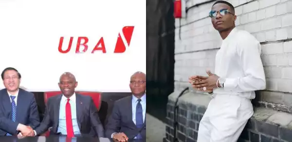 Wizkid reacts as UBA donates N5 billion for Coronavirus relief support across Africa
