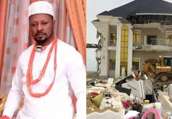 Court Stops FCT Minister From Further Demolishing Home Of Tonto Dikeh’s Ex-boyfriend, Kpokpogri