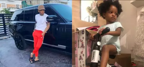 Tekno Gushes Over His Daughter As He Shares Some Lovely Photos Of Hers