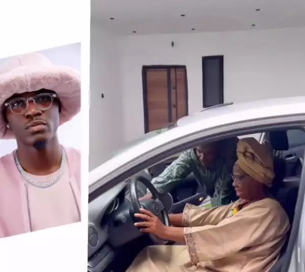 Singer Spyro Gifts His Mum A Car (Video)
