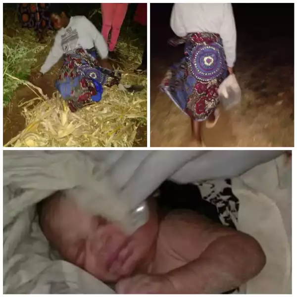 Police rescue newborn baby girl buried alive by her 21-year-old mother