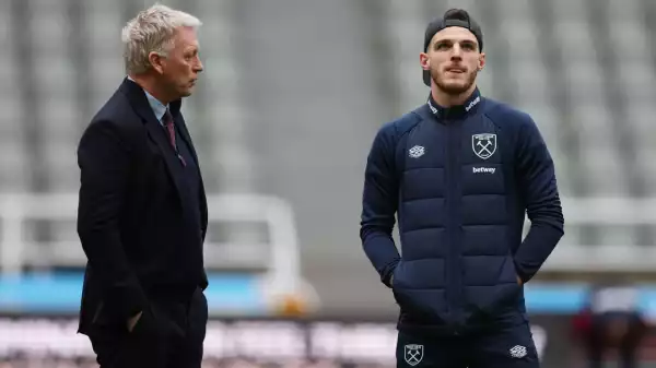 David Moyes admits West Ham have planned for Declan Rice