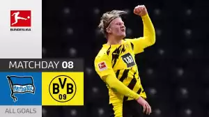 Hertha BSC v Borussia Dortmund 2 - 5 (Bundesliga Goals & Highlights)
